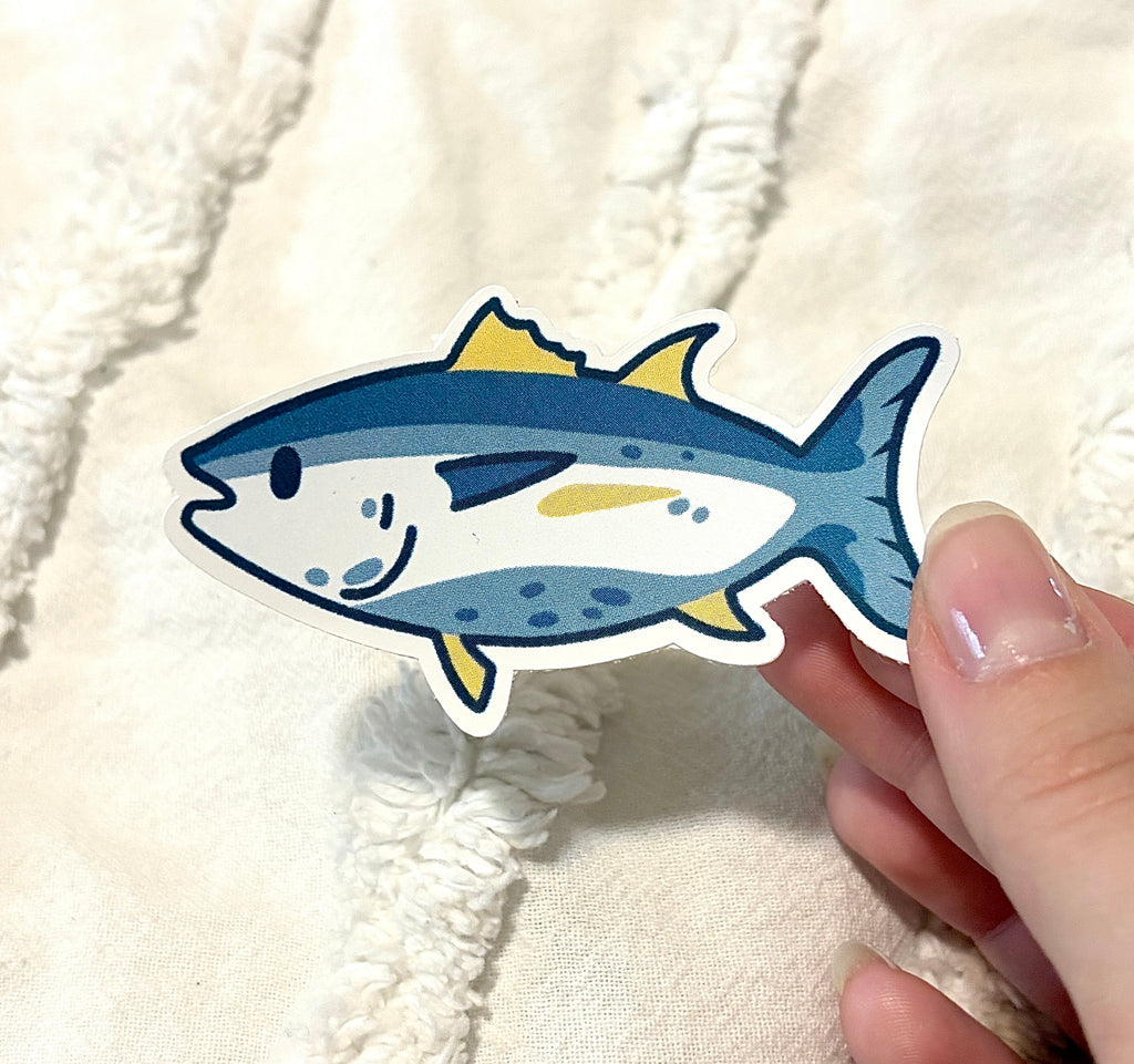 fish sticker bundle (x3 stickers)