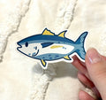 tuna fish sticker x3