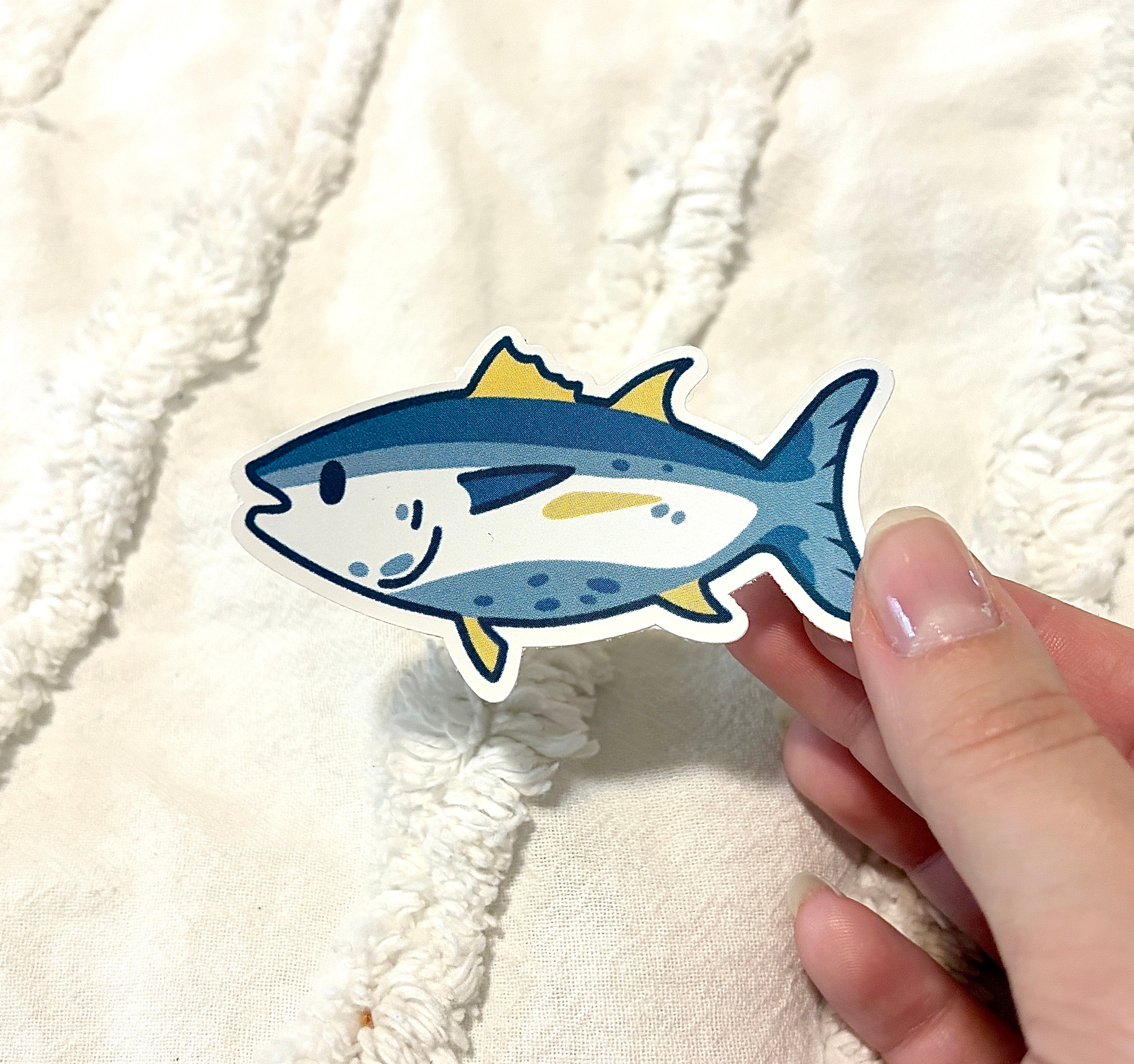 fish sticker bundle (x3 stickers)