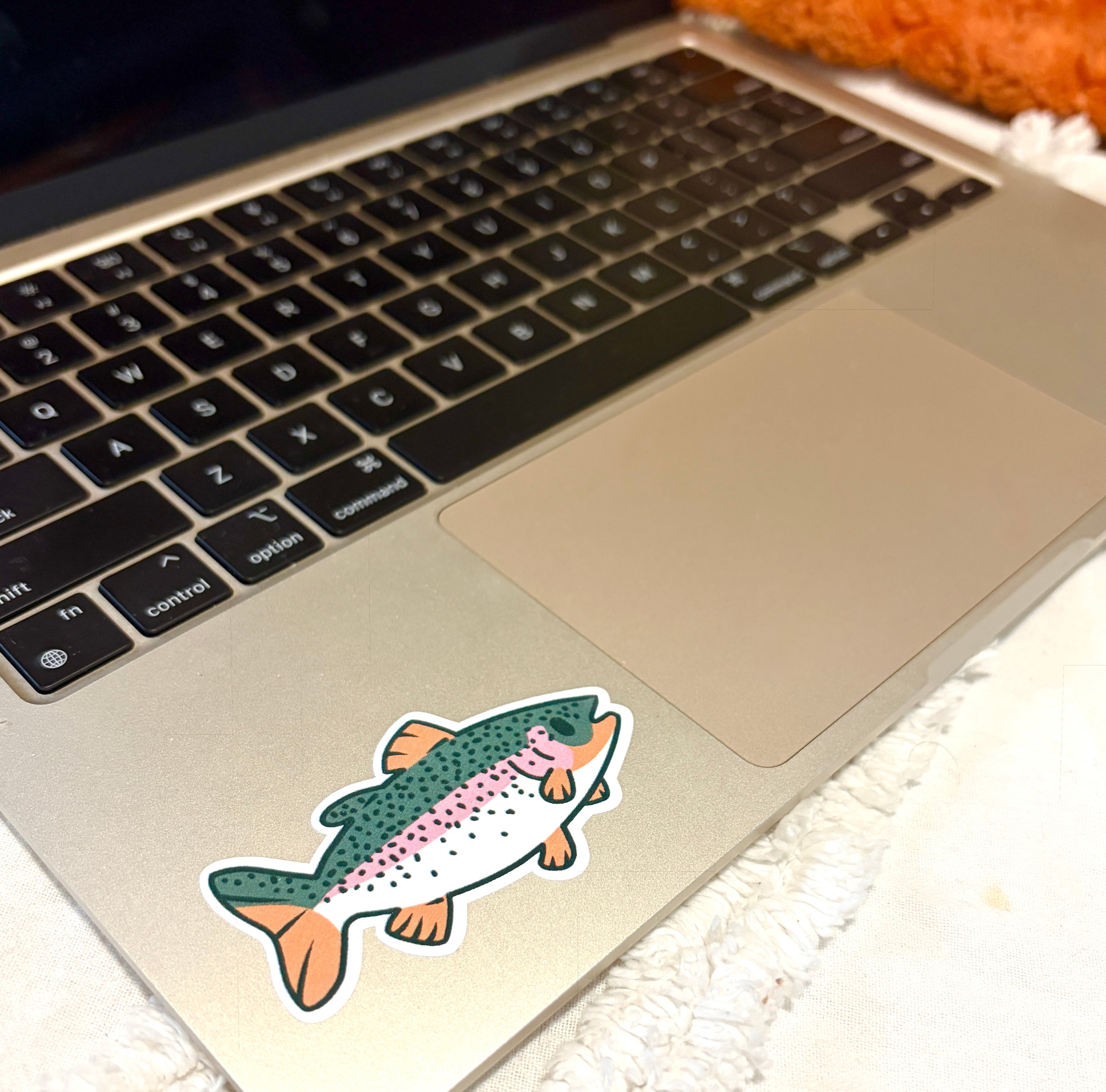 trout sticker x3